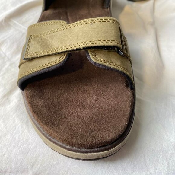 Clarks (Unstructured) - Men's 10 - Leather Sandals - New w/o Tag - Picture 12 of 13